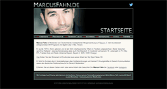 Desktop Screenshot of marcusfahn.de