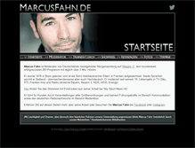 Tablet Screenshot of marcusfahn.de